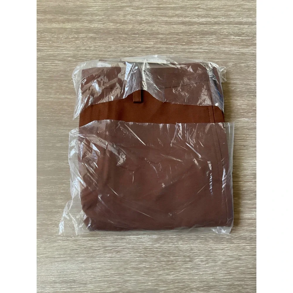 Banana Republic Straight Chinos Burnt Sienna Size 33x34 New With Tags